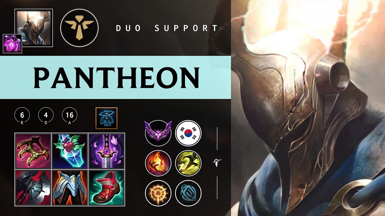 Pantheon Support vs Pyke - KR Master Patch 26.02