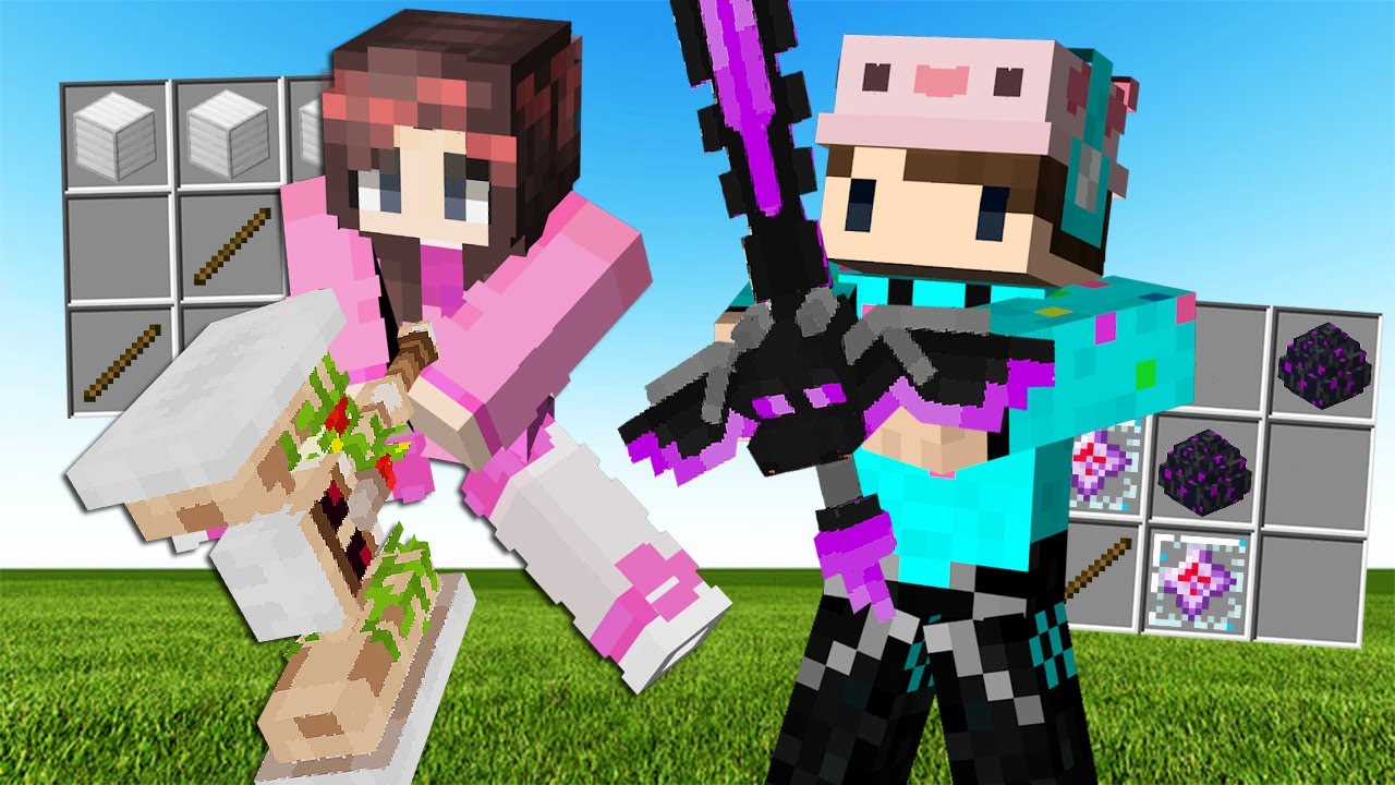KITA UBAH SEMUA MOB MINECRAFT JADI SENJATA HACKER PART 1