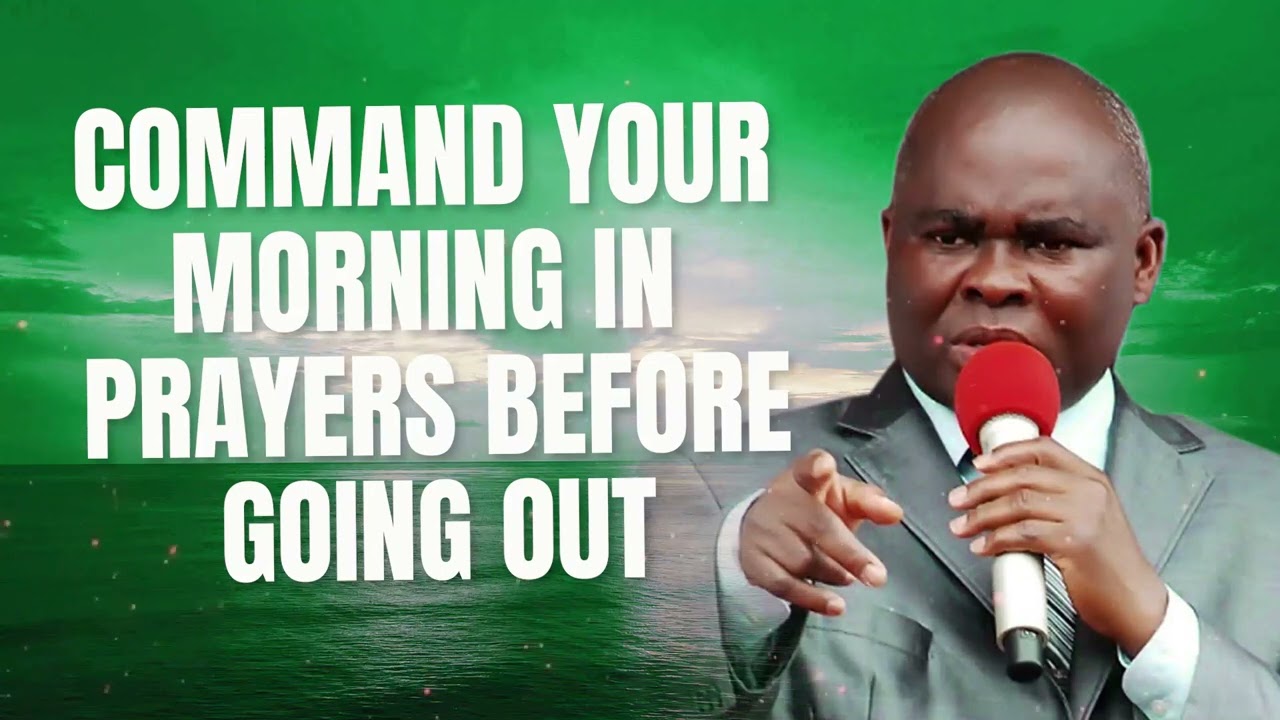 COMMAND YOUR MORNING IN PRAYERS BEFORE GOING OUT | PASTOR LAZARUS MUOKA PRAYERS | CHOSEN LIVE