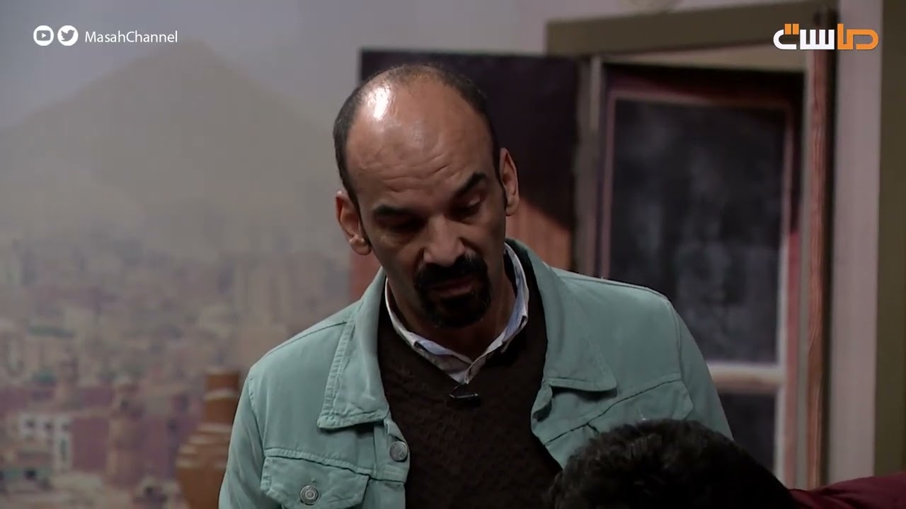 النقيب يتعرض للاغماء  😮