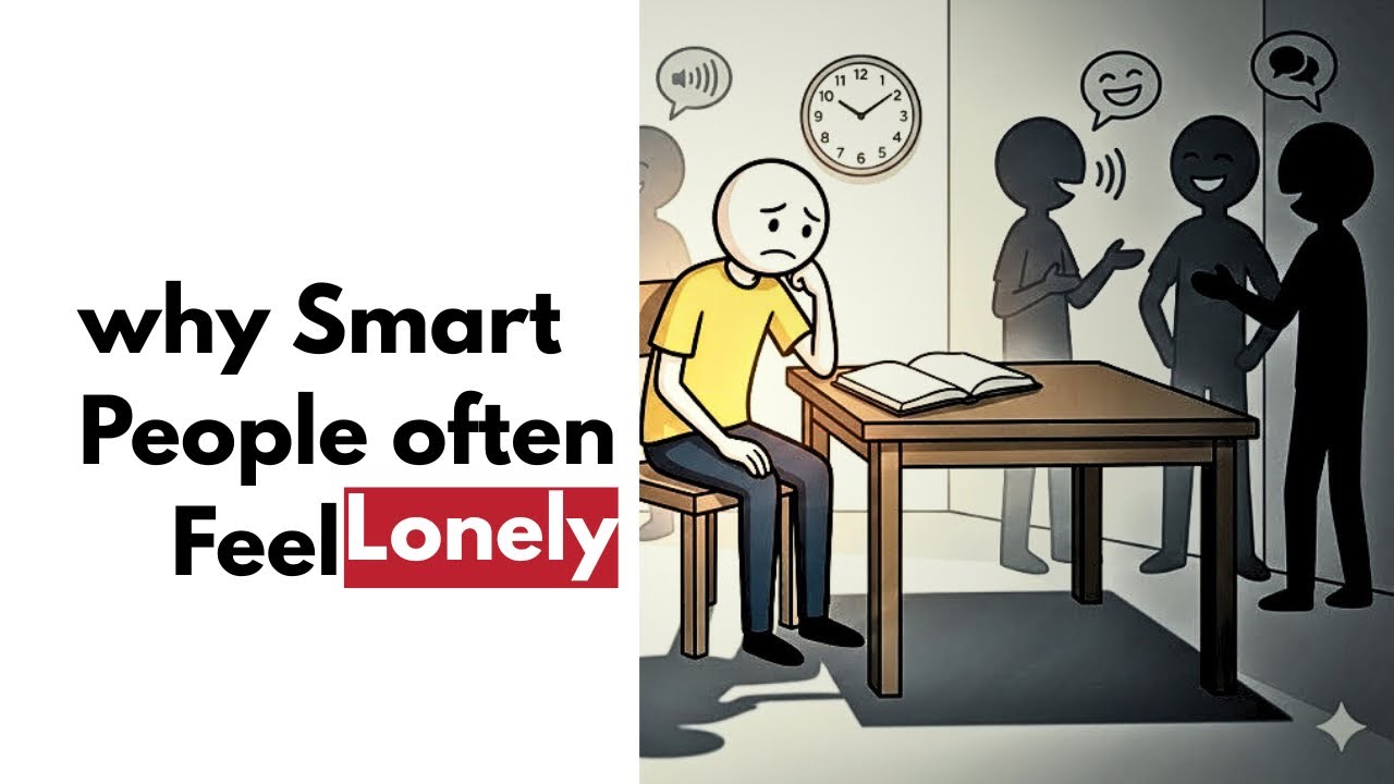 Psychology Explained Why Smart People Often Feel Lonely #psychology 