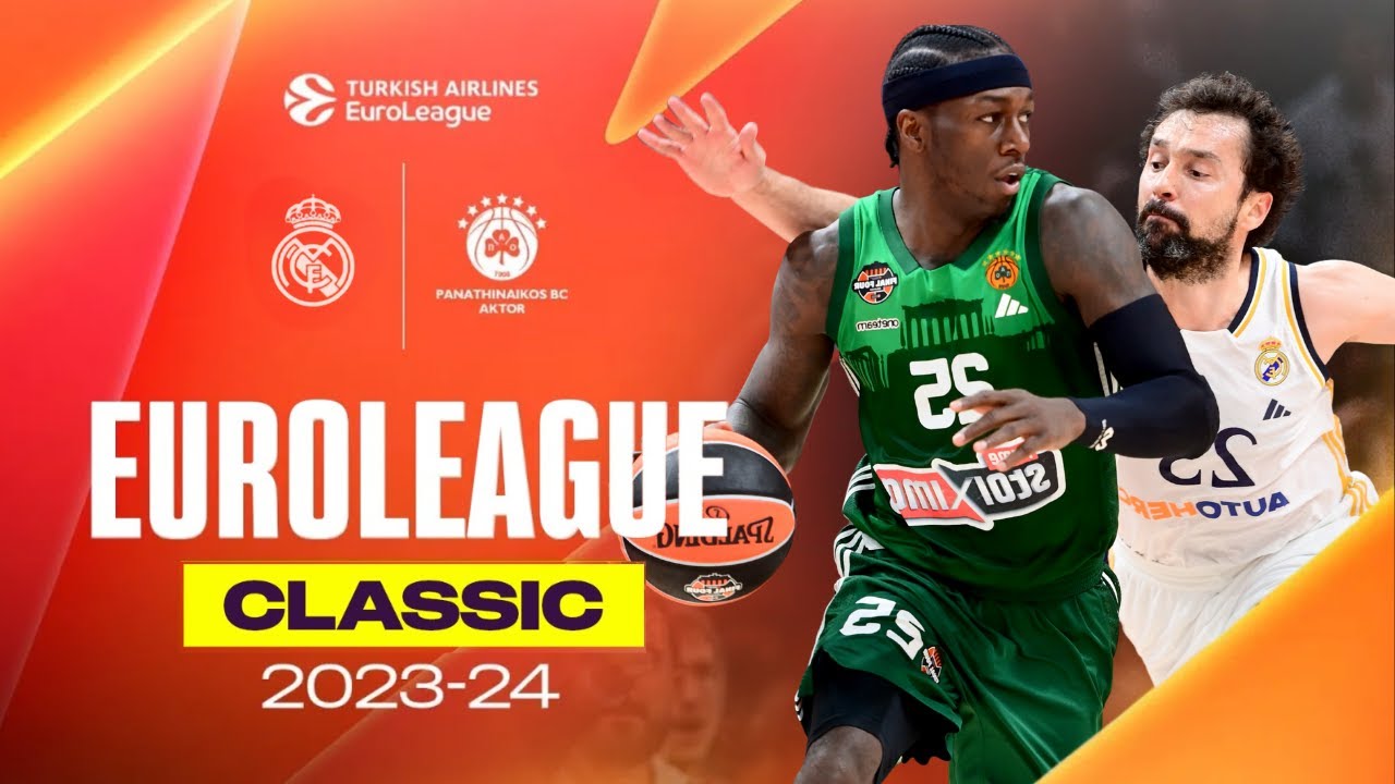 Real Madrid vs Panathinaikos LEAVE IT ALL on the COURT | FINAL FOUR EUROLEAGUE CLASSIC GAMES 2023-24