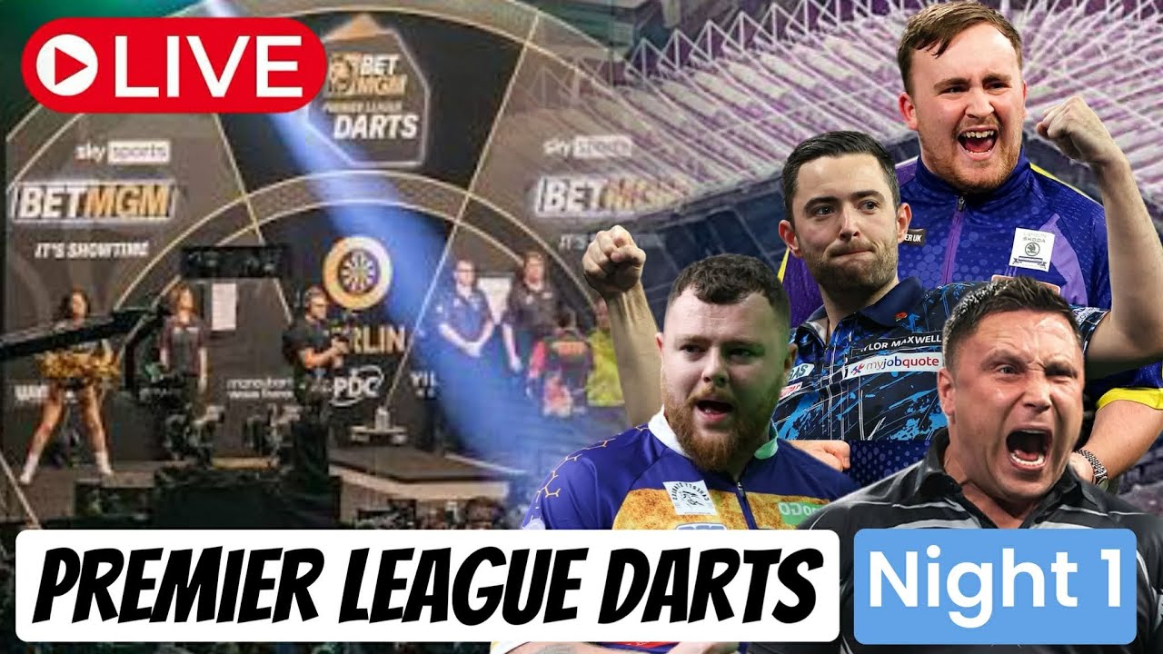 Live Premier League Darts Night 1 - Newcastle