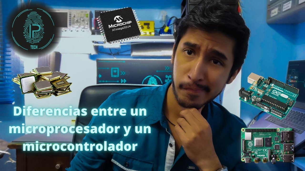 Diferencias entre un microprocesador y un microcontrolador 💻