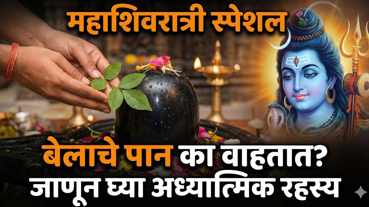 Mahashivratri Special कथा - Mahashivratrila Mahadevala Bel Ka Vahat? Janun ghya Tyache Mahatva.