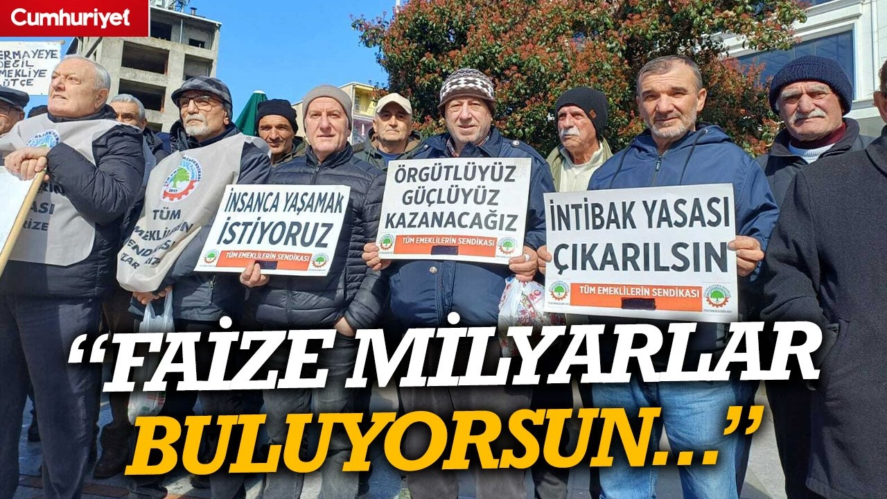 Erdoğan'ın hemşehrileri isyan etti: Sıra emeklilere gelince para yok...