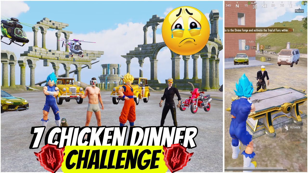 MY BAD LUCK 😭 7 CHICKEN DINNER CHALLENGE IN HACKER LOBBY | BGMI GAMEPLAY - KILL CHOR
