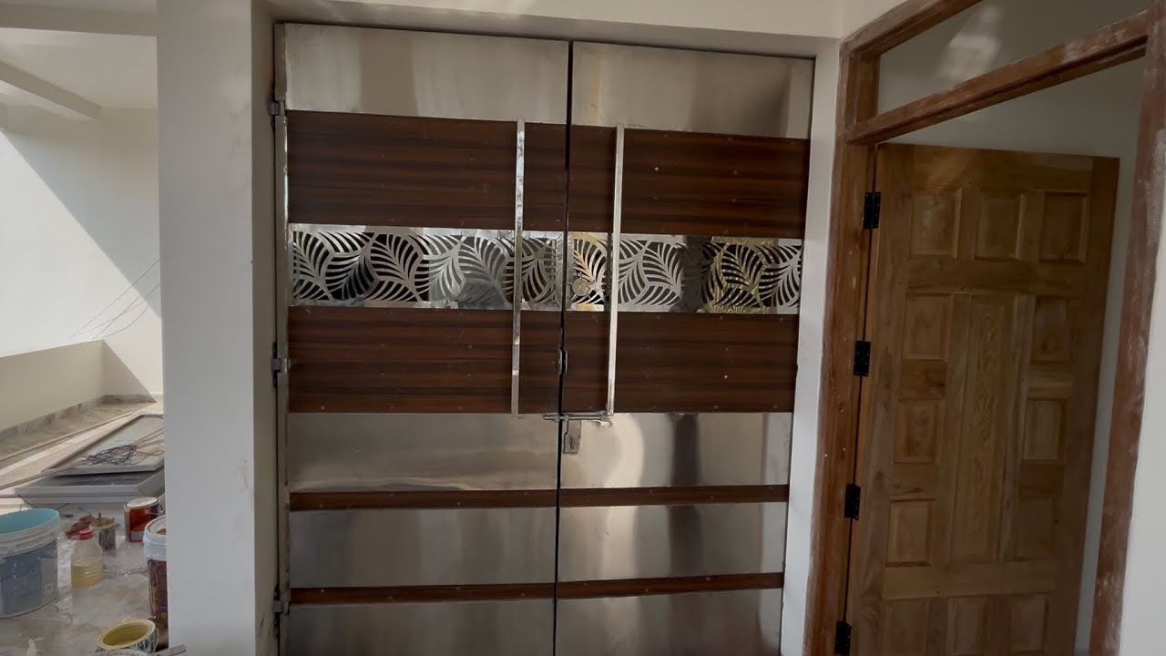 Steel gate Luxery look