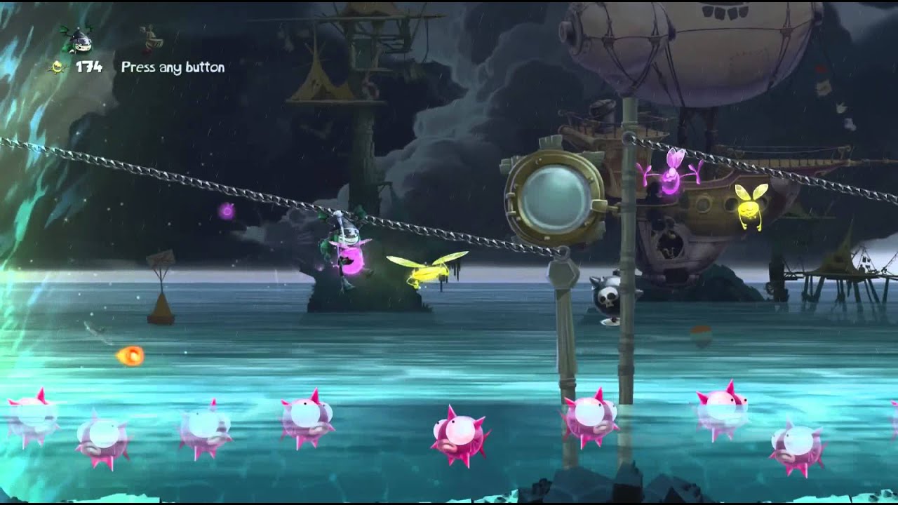 Rayman Legends - Gloo Gloo [100%]