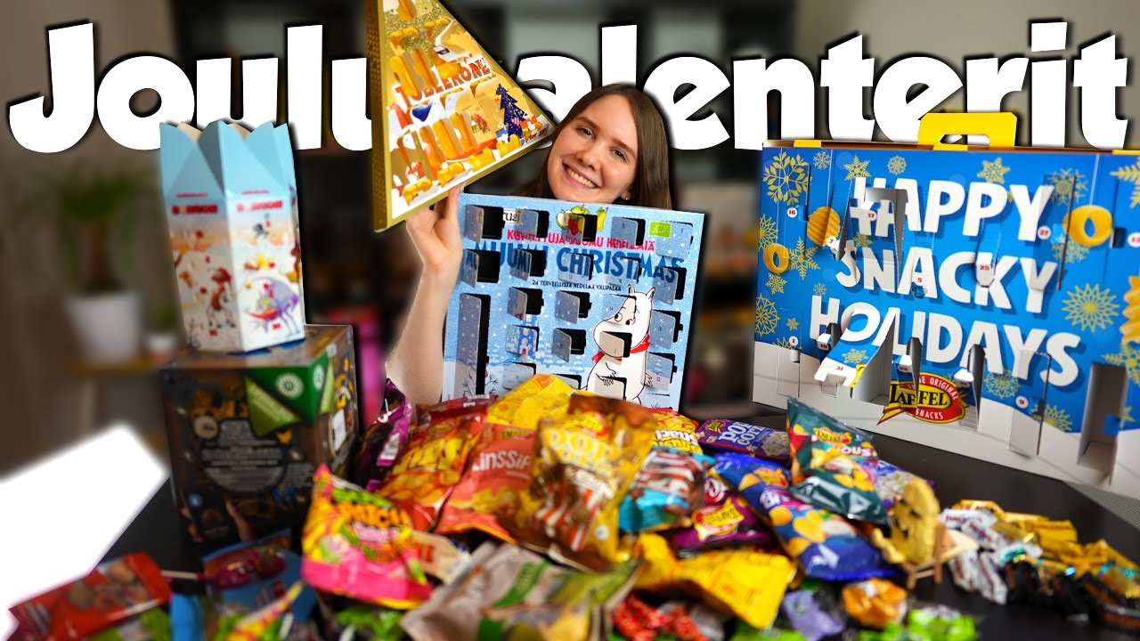 JOULUKALENTERIT 2021 (kuvaaja sai tobleronee)