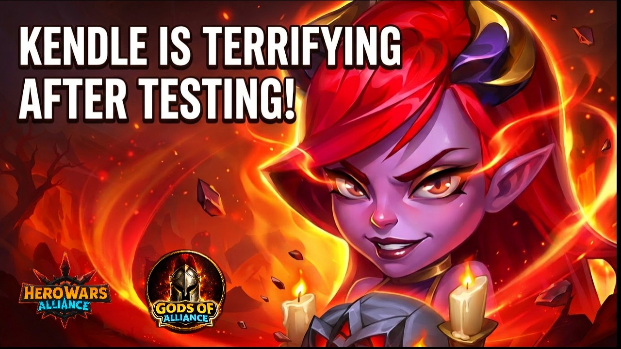 Kendle Is TERRIFYING After Testing! Hero Wars Alliance!