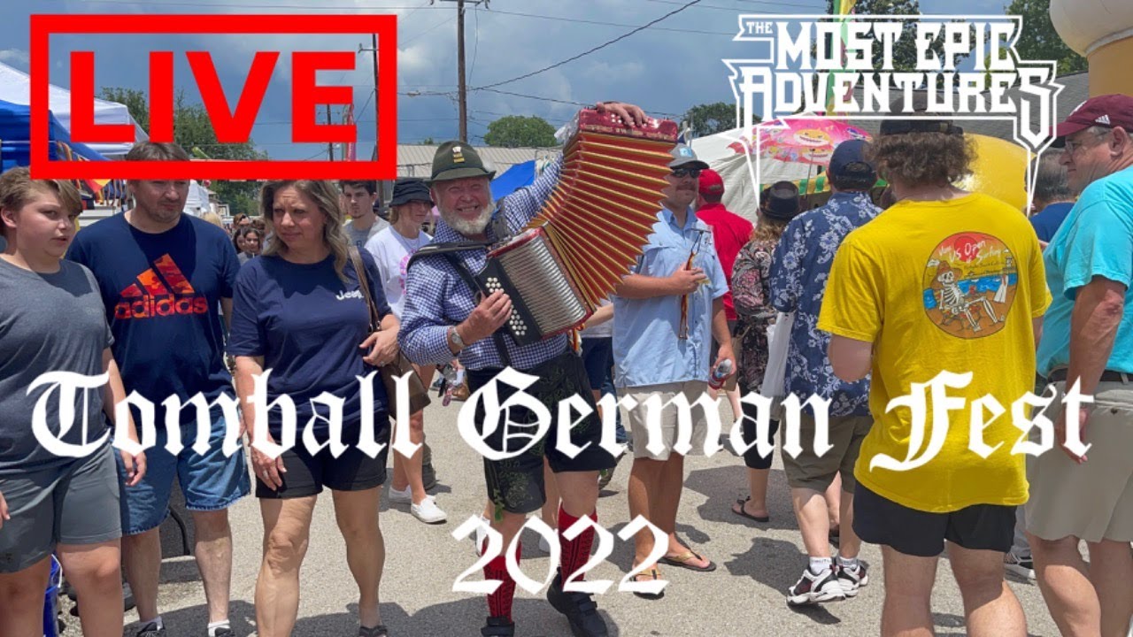 🔴 LIVE from Tomball German Fest 03-25-2022 #live #german #festival