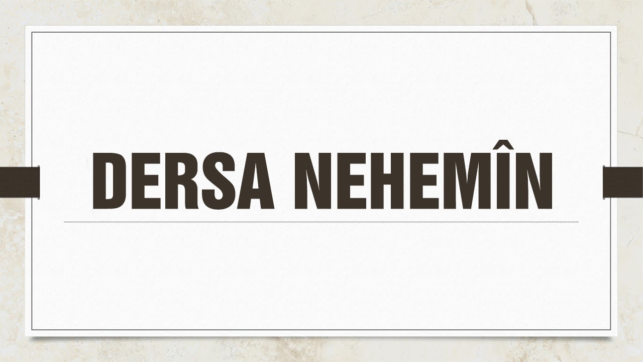 Dersa Rêzimana Kurmancî - 9 | Ravek