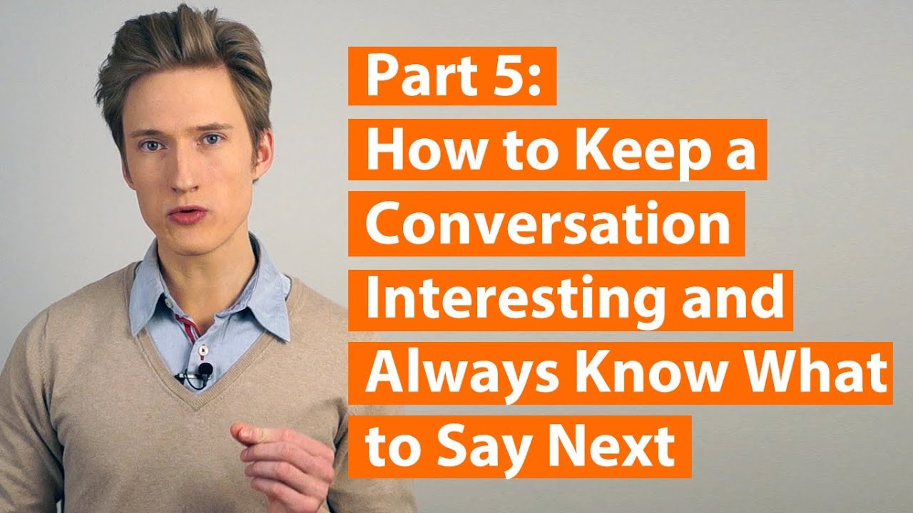 How to avoid awkward silence (Social Success Decoded Part 5)