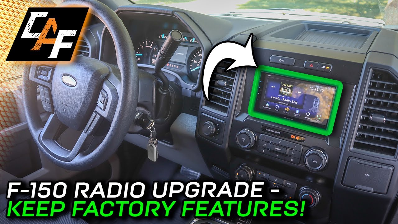 Upgrade your F-150 Radio WITHOUT losing features! 2015-2020 Ford F Series Head Unit Install