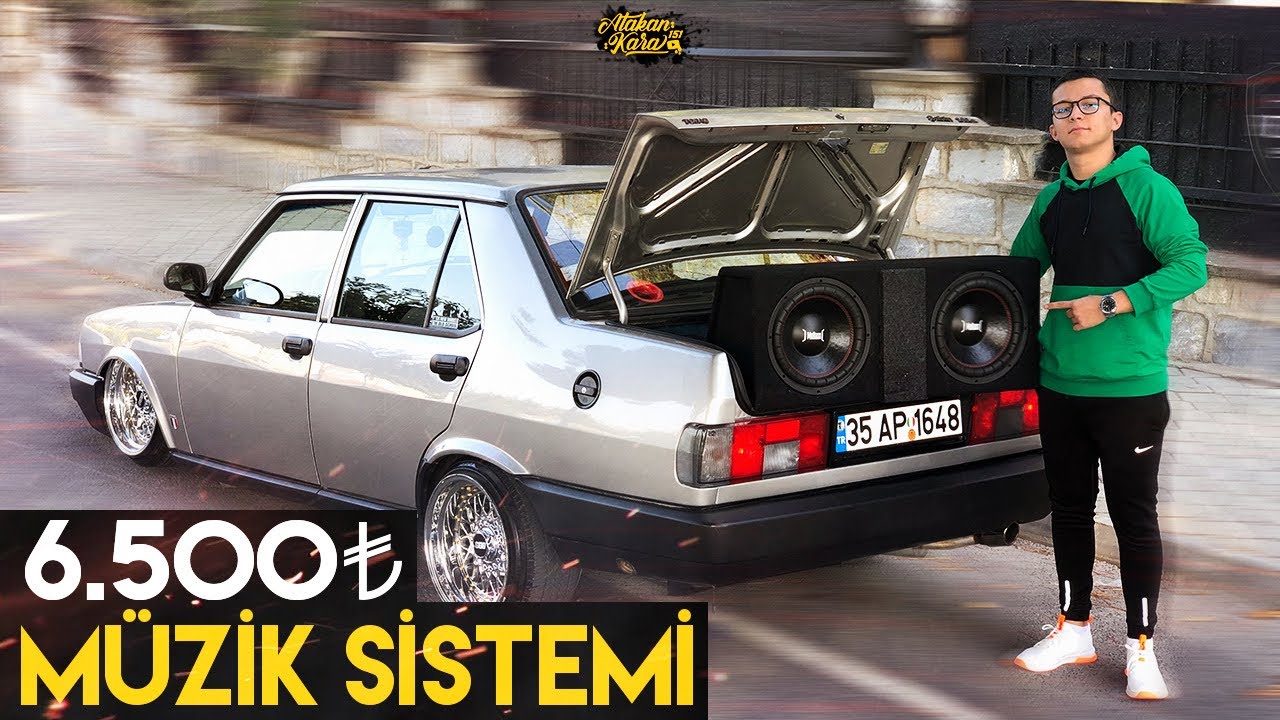 ŞAHİNE SES SİSTEMİ YAPTIK 6500 TL !