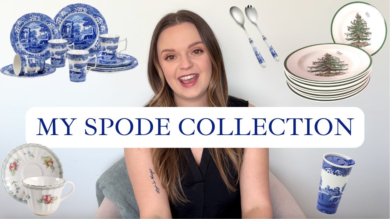 MY SPODE COLLECTION: Vintage Treasures, Blue & White Classics, Christmas Favorites & More!