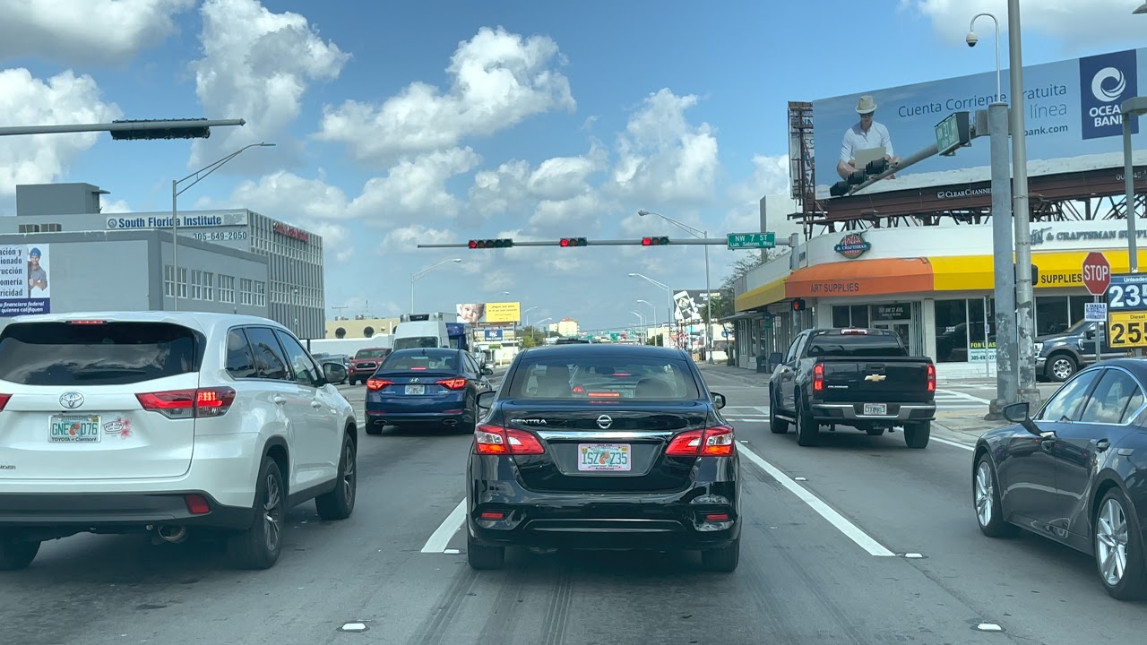 January 27, 2021 Miami’s 27th avenue (Unity Blvd) from beginning to end