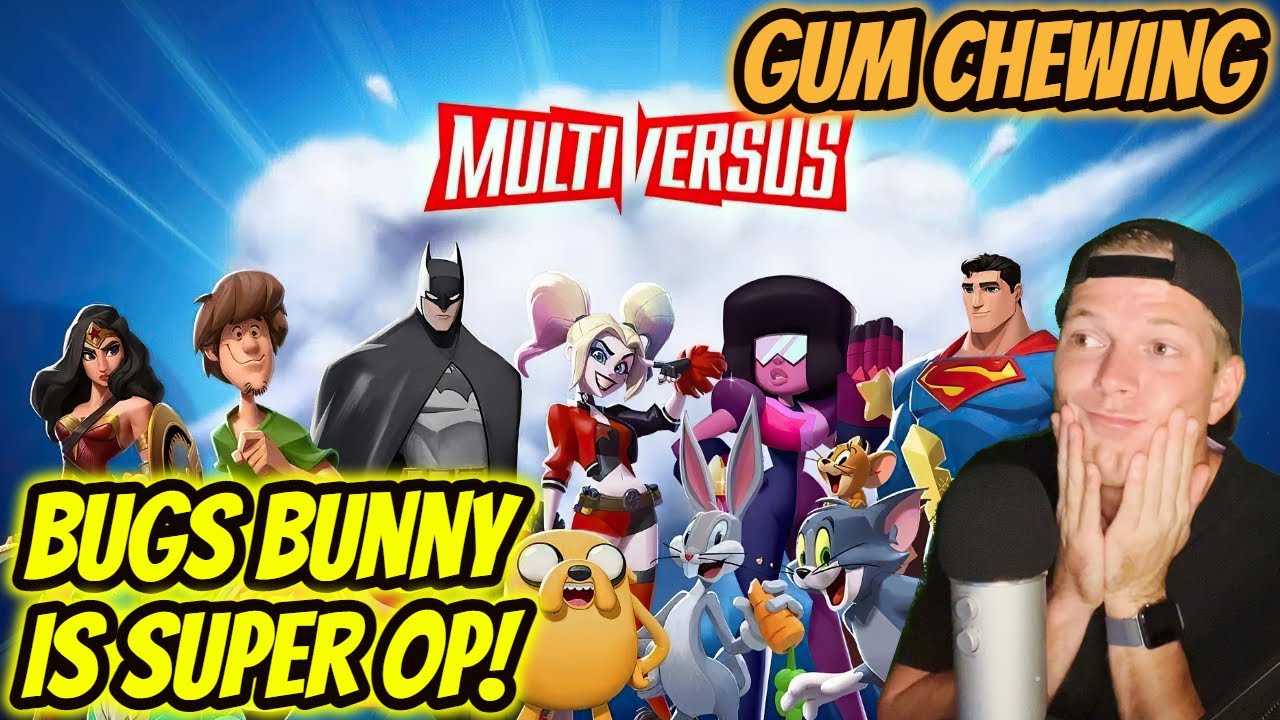 ASMR Gaming: Multiversus | Bugs Bunny Is OP - Gum Chewing & Whispering
