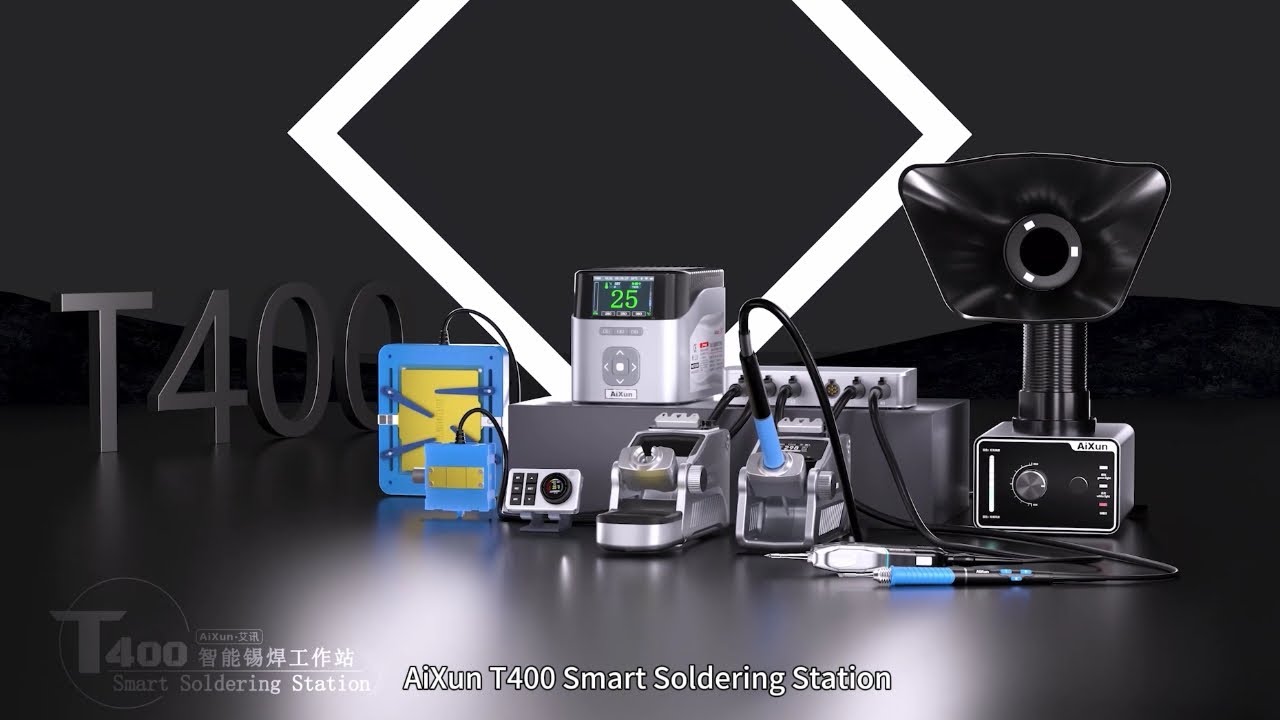 AiXun T400 Smart Soldering Workstation Released #aixun #t400