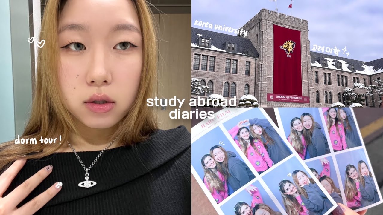 KOREA UNIVERSITY move-in vlog: anam international dorm tour, first week in korea, dance class