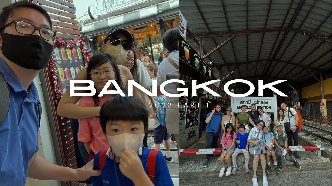 Bangkok 2023 Part 1 Travel Vlog | Arck Hotel | Maeklong Railway | Ancient City | Floating Market