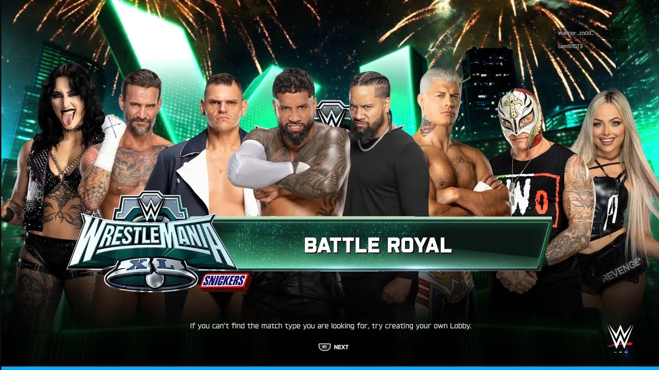WWE 2K25 BATTLE ROYAL WHOS GONNA WIN?!
