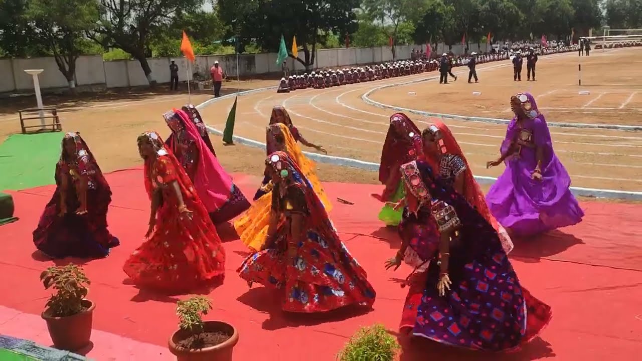 Dhimi dhimi nach banjara dj song...8th #zonal #sports meet opening ceremony #at TSWRS/JC (G)MARIKAL