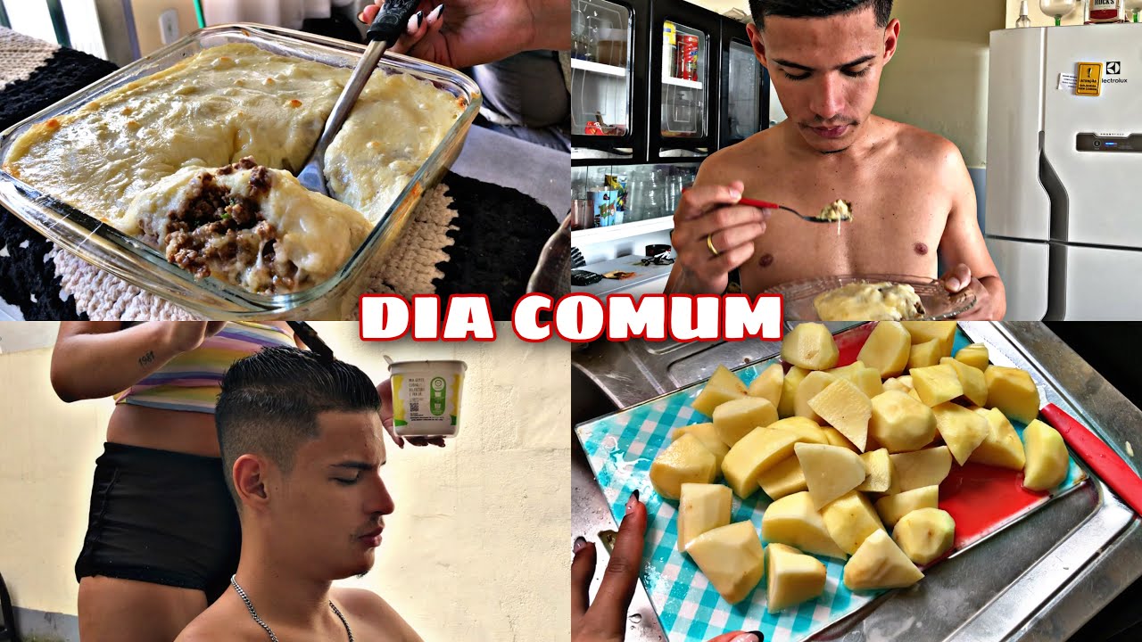 FIZ ESCONDIDINHO DE CARNE MOÍDA| PINTEI O CABELO DO FELIPE
