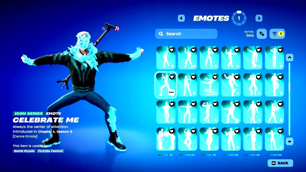 ВСЕ ТАНЦЫ И ЭМОЦИИ ИЗ СЕРИИ ICON В FORTNITE!
