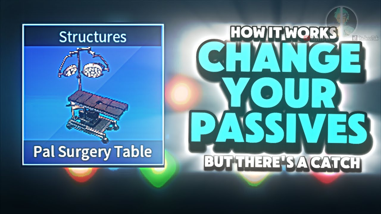 Palworld: PAL SURGERY TABLE  & HOW IT WORKS! | Palworld (Tides of Terraria) 2025