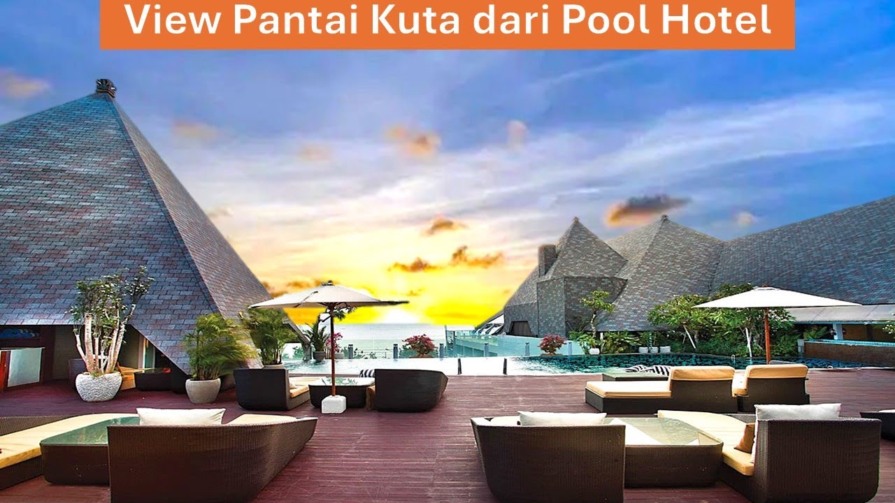 PUAS MENIKMATI PANTAI KUTA DARI HOTEL INI, TINGGAL NYEBRANG DOANG : Kuta Beach Heritage Hotel Bali