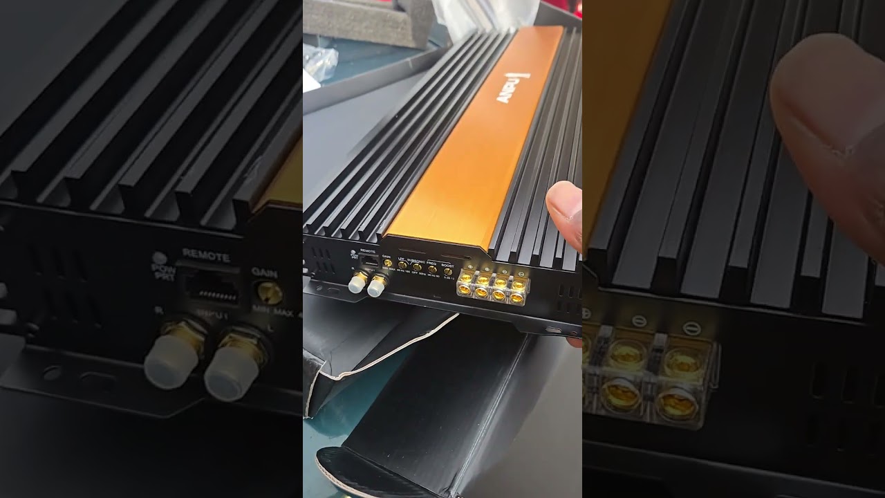 Alibaba amplifiers came in the 3k version with custom logo 