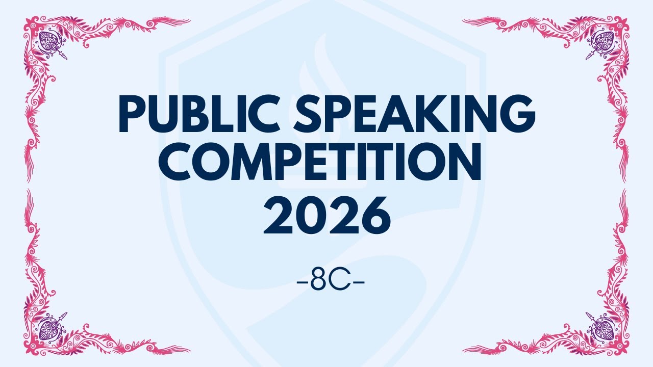 Public Speaking Competition - 8C - “What is meant by ‘technology’?” 