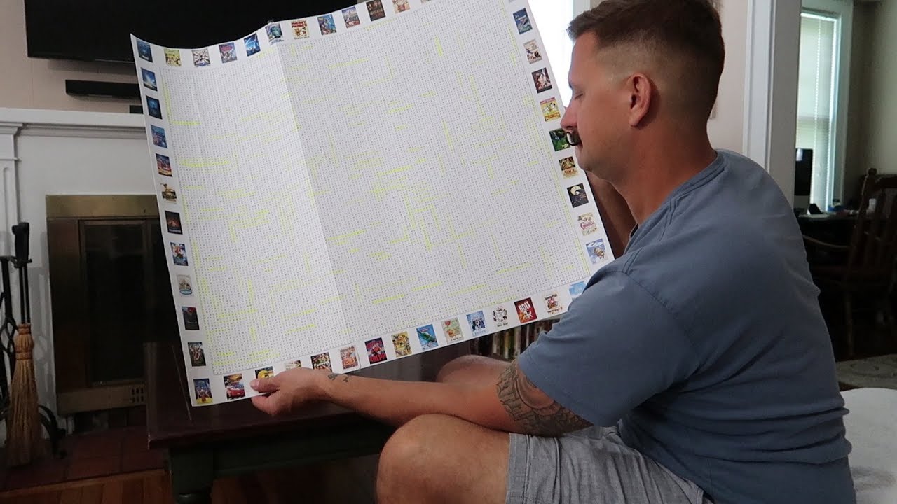Huge Disney Movie Word Search, Lunch & A Movie Review   | Home Vlog