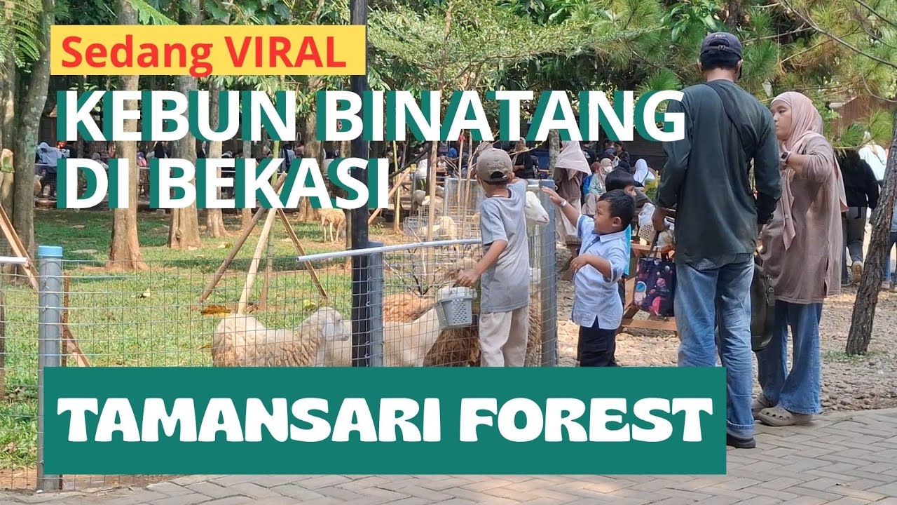 MINIZOO TAMAN SARI FOREST Setu Bekasi & Rute Jalannya
