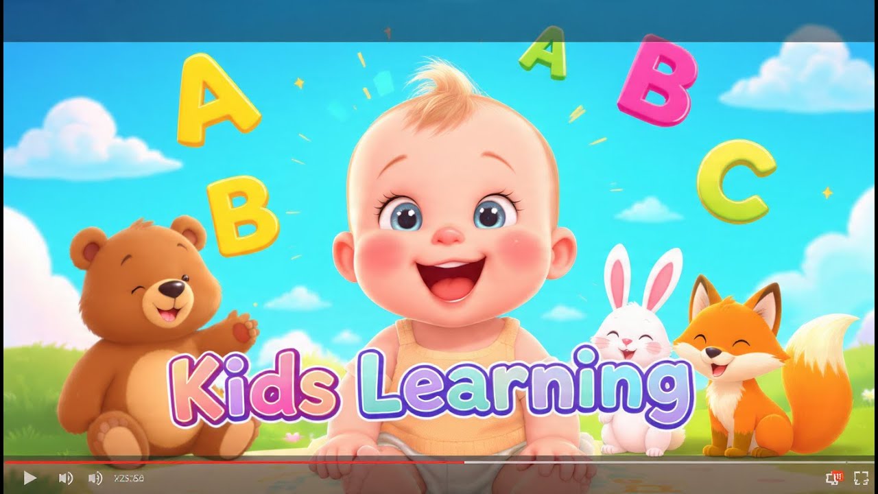 🌈 Песенка ABC для изучения алфавита для детей