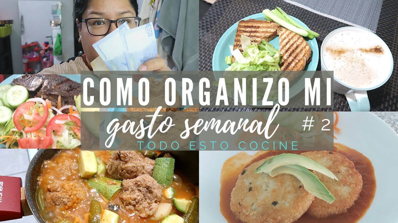 Como ORGANIZO MI GASTO SEMANAL #2| ACTUALIZADO* | Erika Blop
