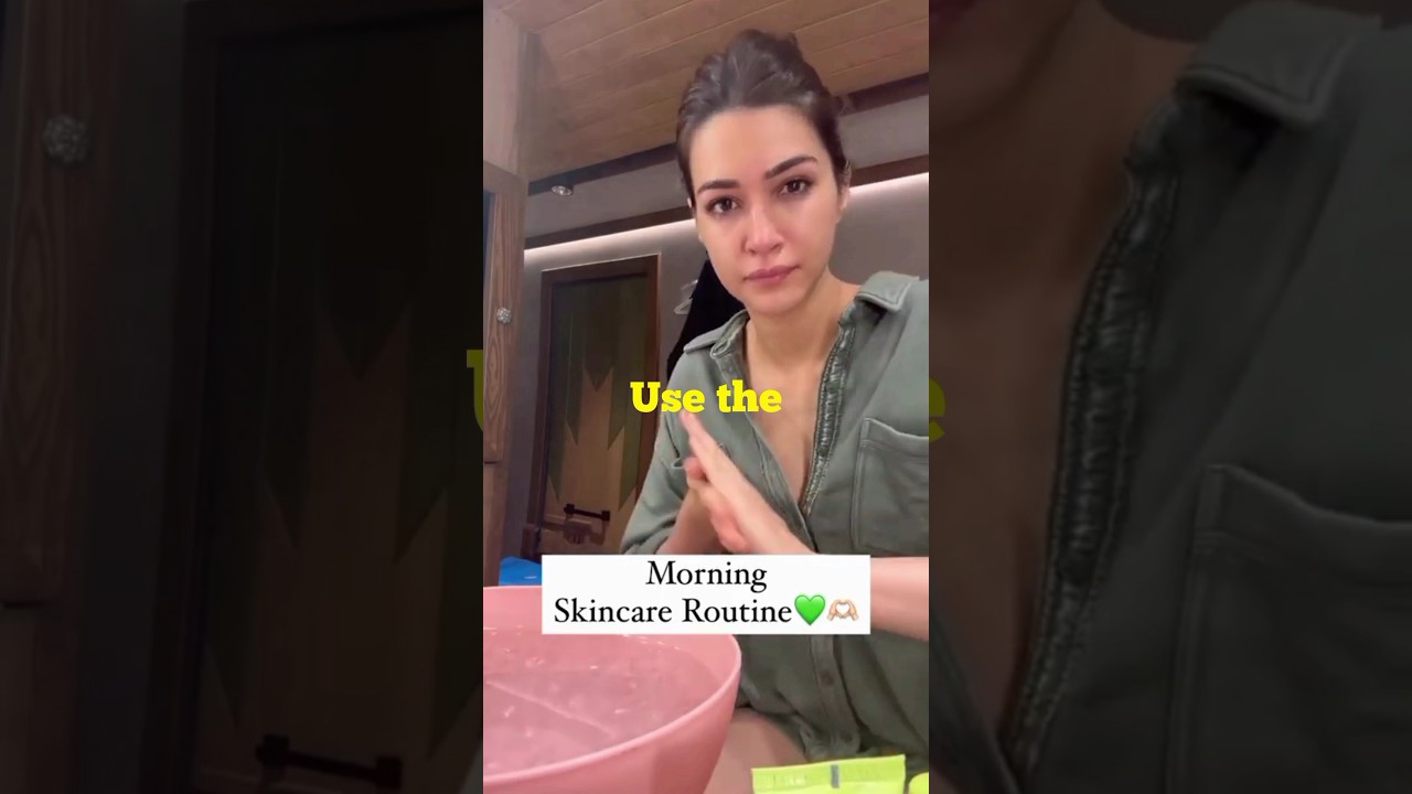 kriti sanon skincare routine ft -kriti sanon |@rajshamaniclips