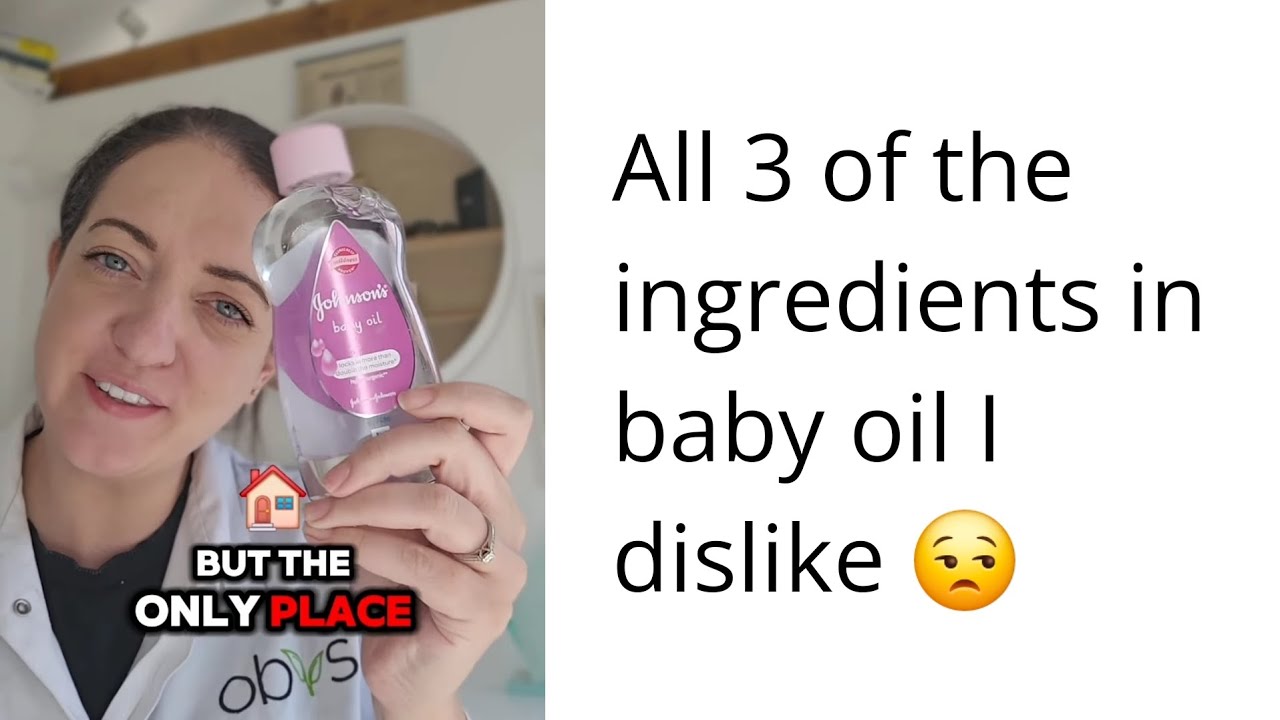🤯 Are you shocked to learn what's actually in baby oil? 😱