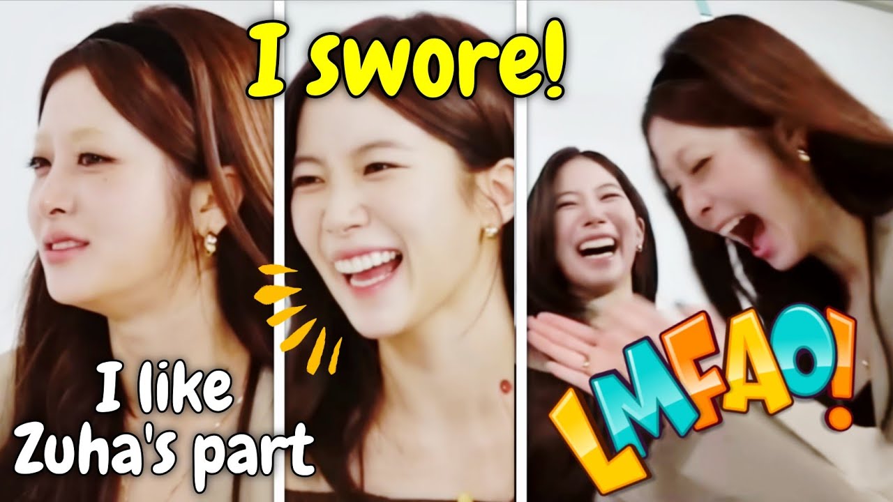 FEARNOT demanded to bring YUNJIN's EYEBROWS back. KAZUHA went crazy over her part in SPAGHETTI
