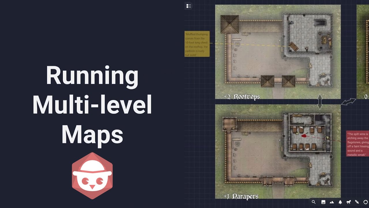 Running Multi-level Maps in Owlbear Rodeo