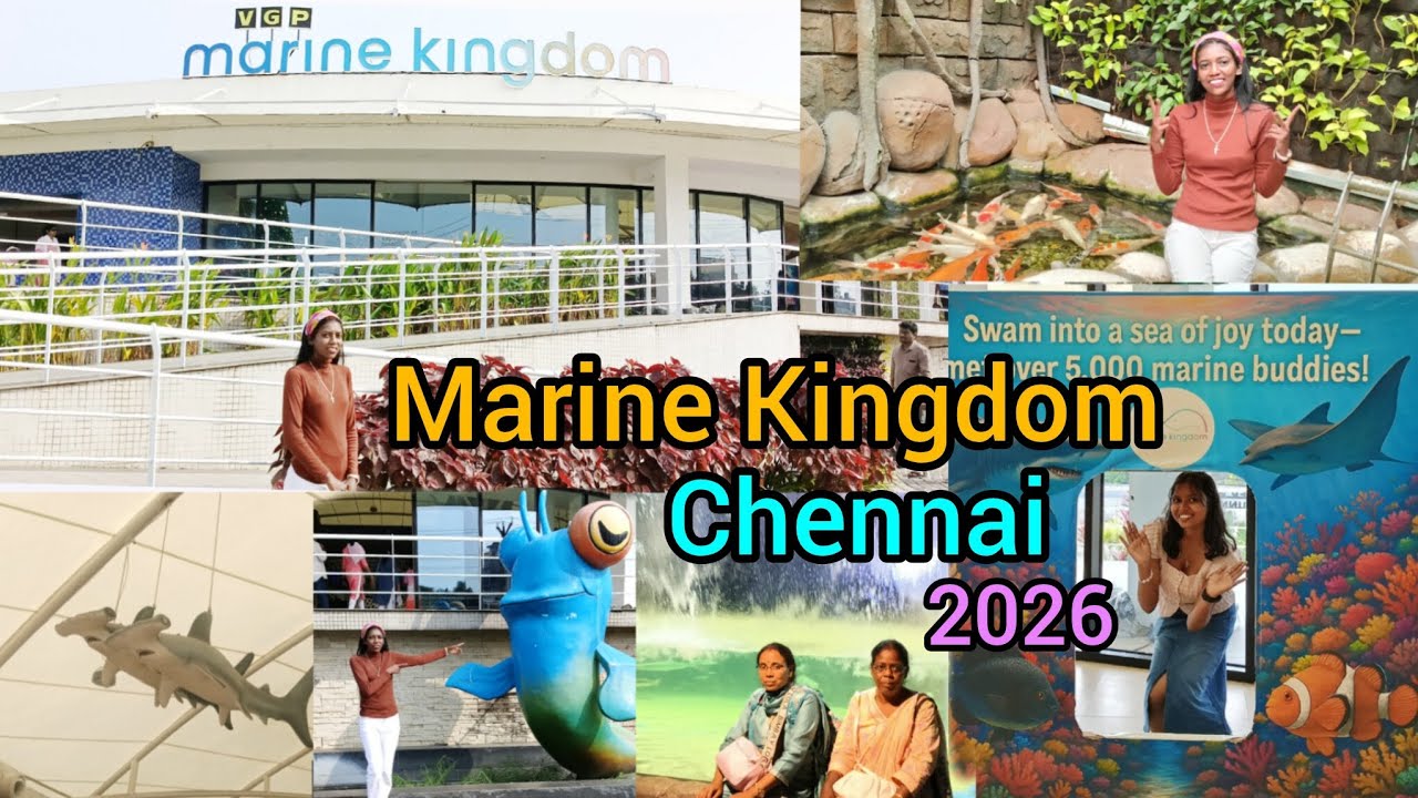 Full Details Marine kingdom chennai || Total Price || and full Fun #like #chennai #tamilnadu 