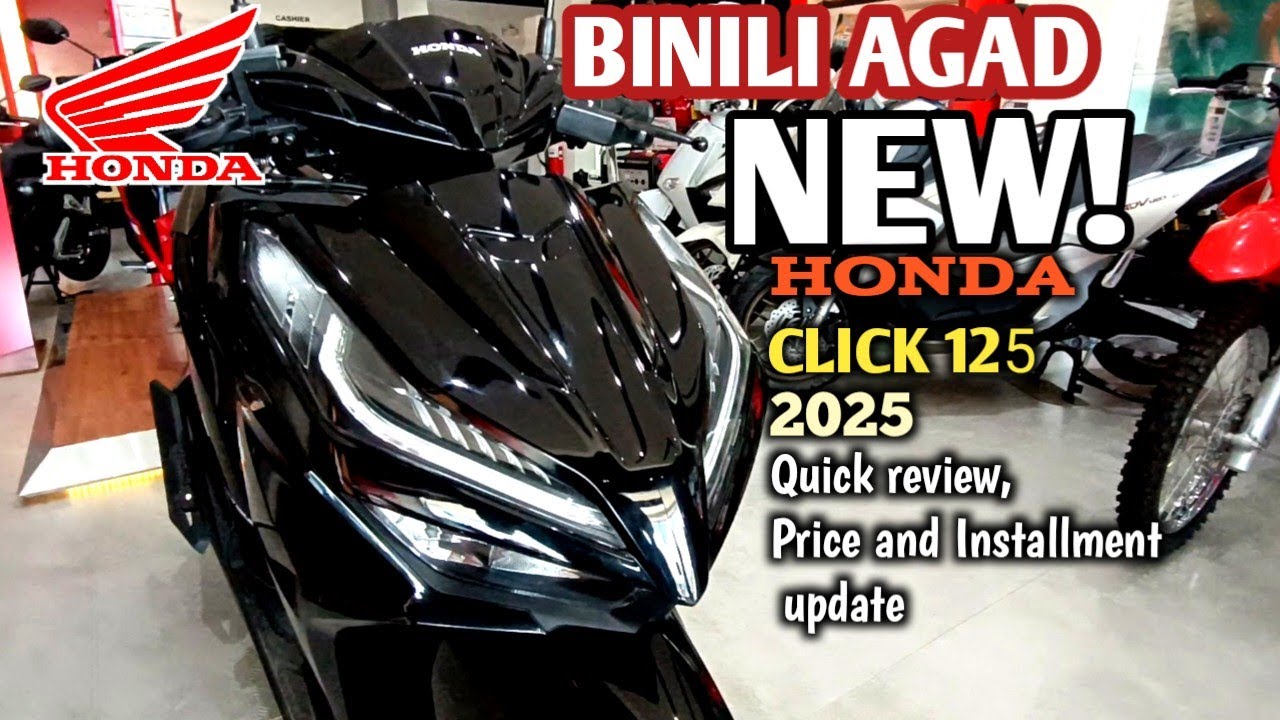 Daming nag request! New Honda CLICK 125 , 2025 Price  and insatallment update