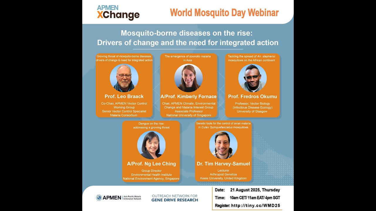 WorldMosquitoDay- Mosquito borne diseases on the rise: Drivers of change& need for integrated action