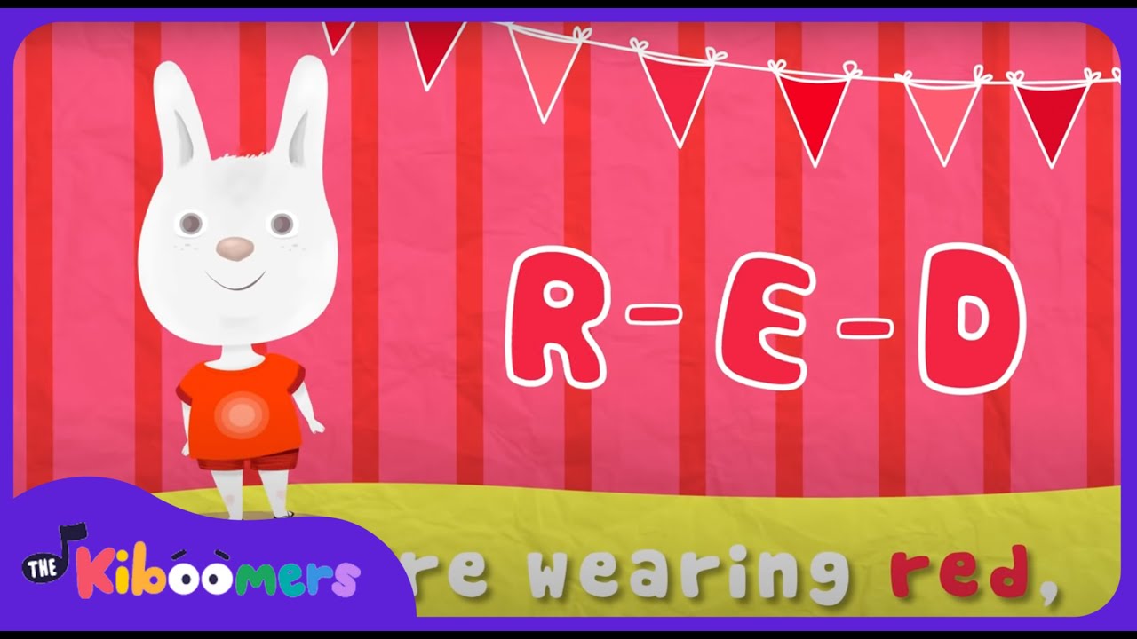 Colors Song - The Kiboomers Preschool Songs & Brain Breaks for Circle Time