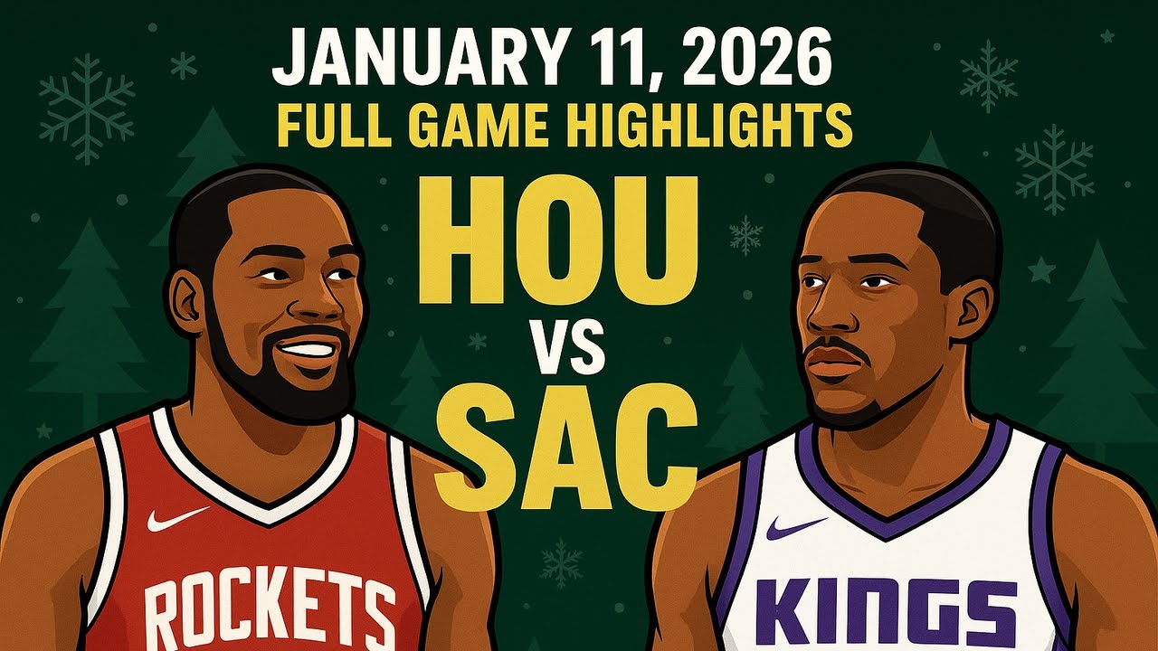 Houston Rockets vs Sacramento Kings | Full Game Highlights | 11 January 2026