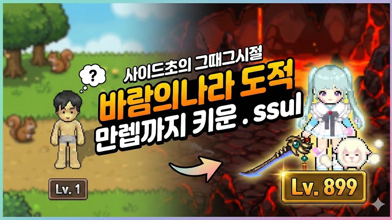 바람의나라 도적 만렙까지 키운.ssul