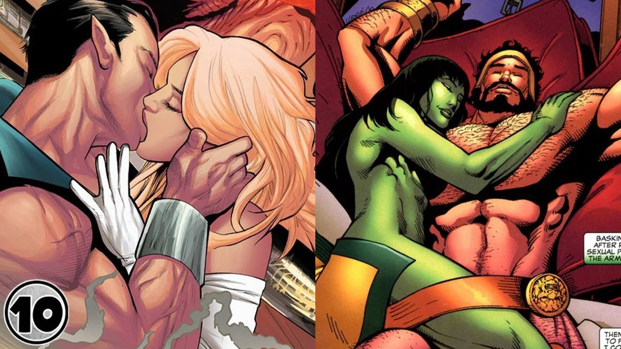 Top 10 Weirdest Marvel Hookups | Marathon