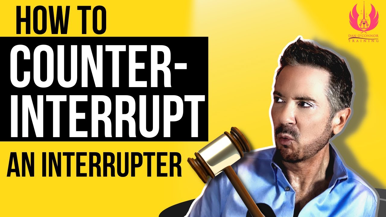 How to STOP people from INTERRUPTING you at work (3 POWER Moves)